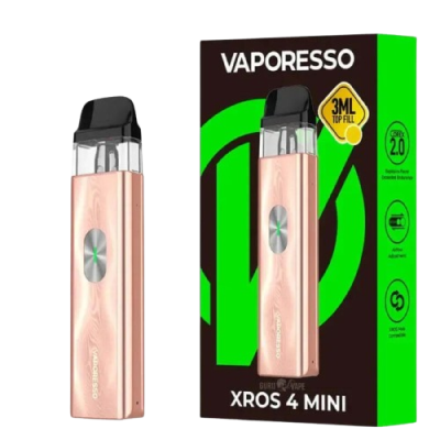 Vaporesso XROS 4 Mini Champagne Gold (Золотистий, з картриджем) Багаторазовий POD
